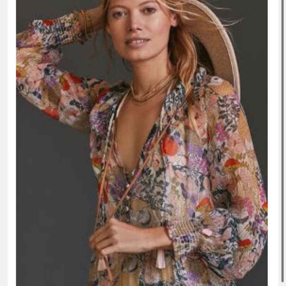 Anthropologie Boho dress